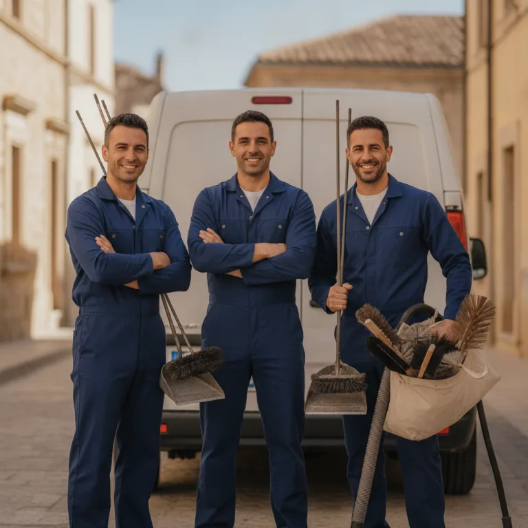 Deshollinador equipo en Hortaleza